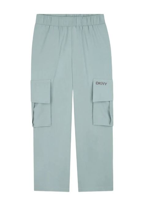 Pantalone con logo DKNY KIDS | D6237273J
